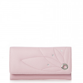 Жіноче портмоне з кристалами Swarovski VIF Рожевий 255626