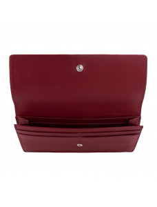 Портмоне женское с кристаллами Swarovski VIF Красный 265123