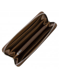 Жіноче портмоне з кристалами Swarovski VIF Рудий 265125 Жіноче портмоне з кристалами Swarovski VIF Рудий 265125