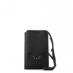 Мини сумка женская с кристаллами Swarovski VIF Черный 265128