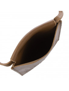 Мини сумка женская с кристаллами Swarovski VIF Рыжий 265129