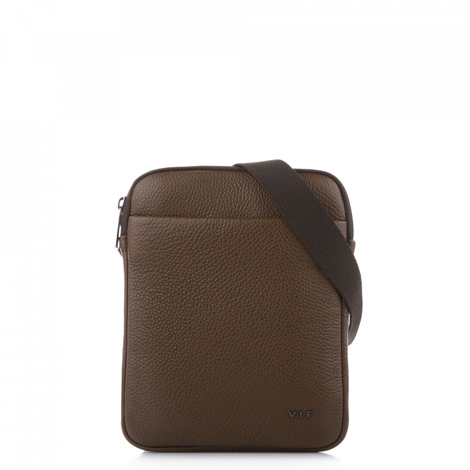 Мини-сумка мужская VIF Коричневый темный 265240 Мини-сумка мужская VIF Коричневый темный 265240