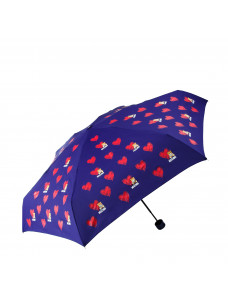 Зонт автомат Moschino синий 782012
