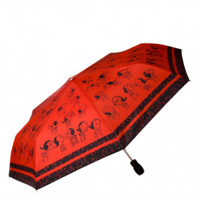 Зонт автомат Boutique Moschino Красный 784358