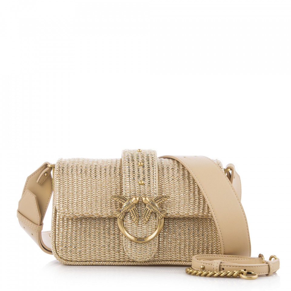 Мини-сумка женская Pinko Золотой 795034