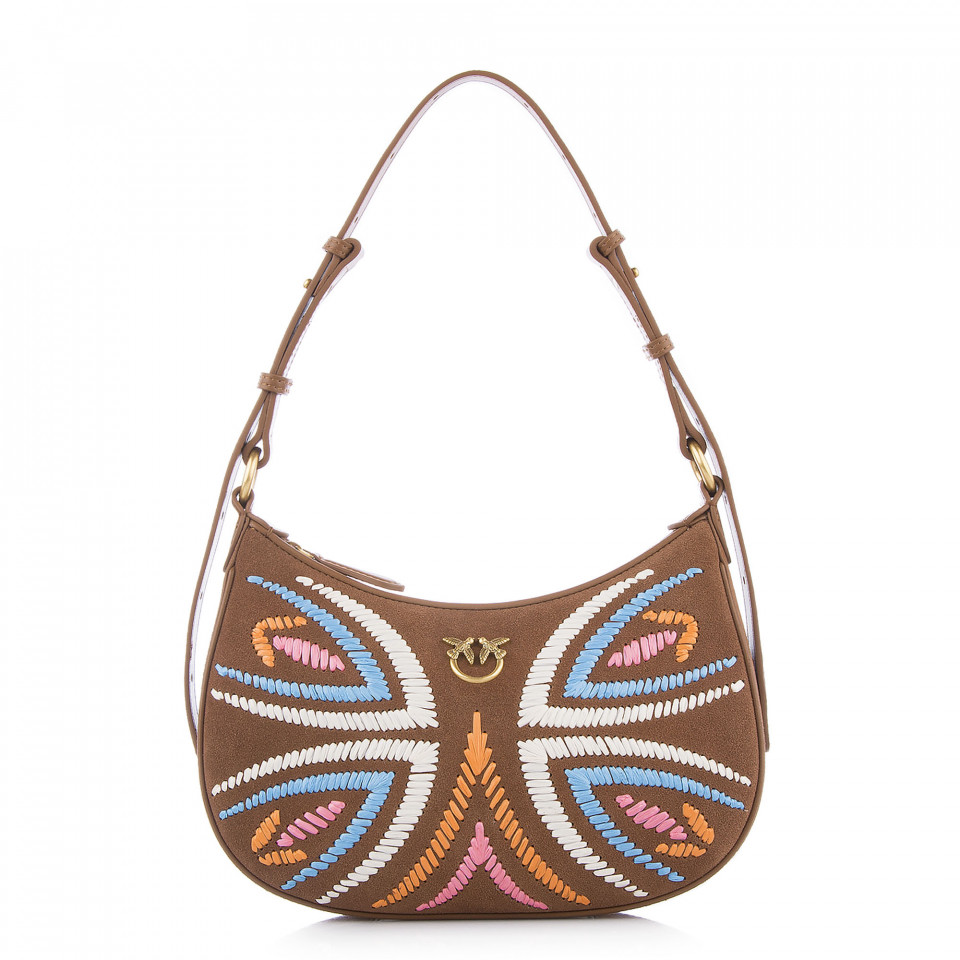 Мини-сумка женская Pinko Коричневый 795054