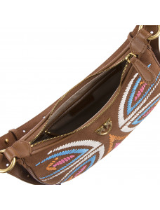 Мини-сумка женская Pinko Коричневый 795054