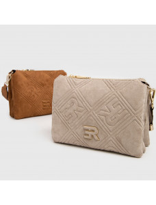 Мини-сумка женская Ermanno Firenze Серый 795247