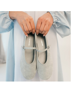 Балетки жіночі Cesano Boscone Блакитний 795316