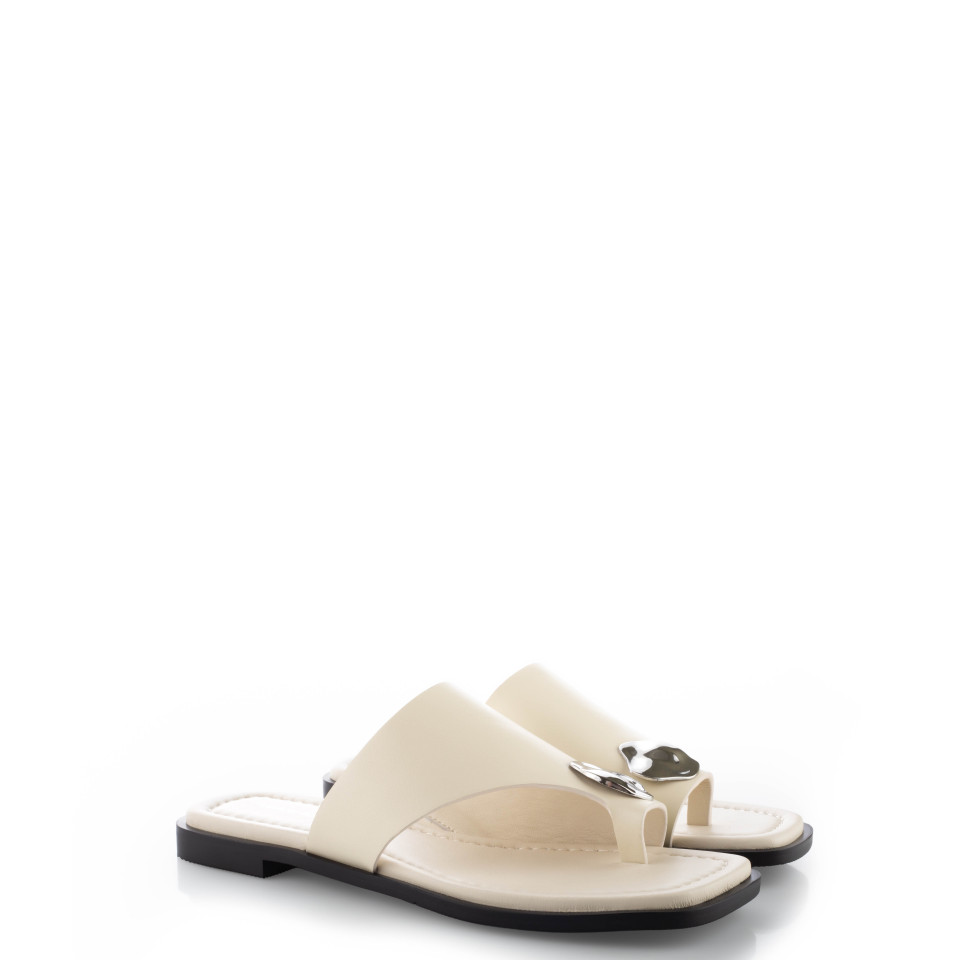 Шлепанцы женские Cesano Boscone Белый 795358