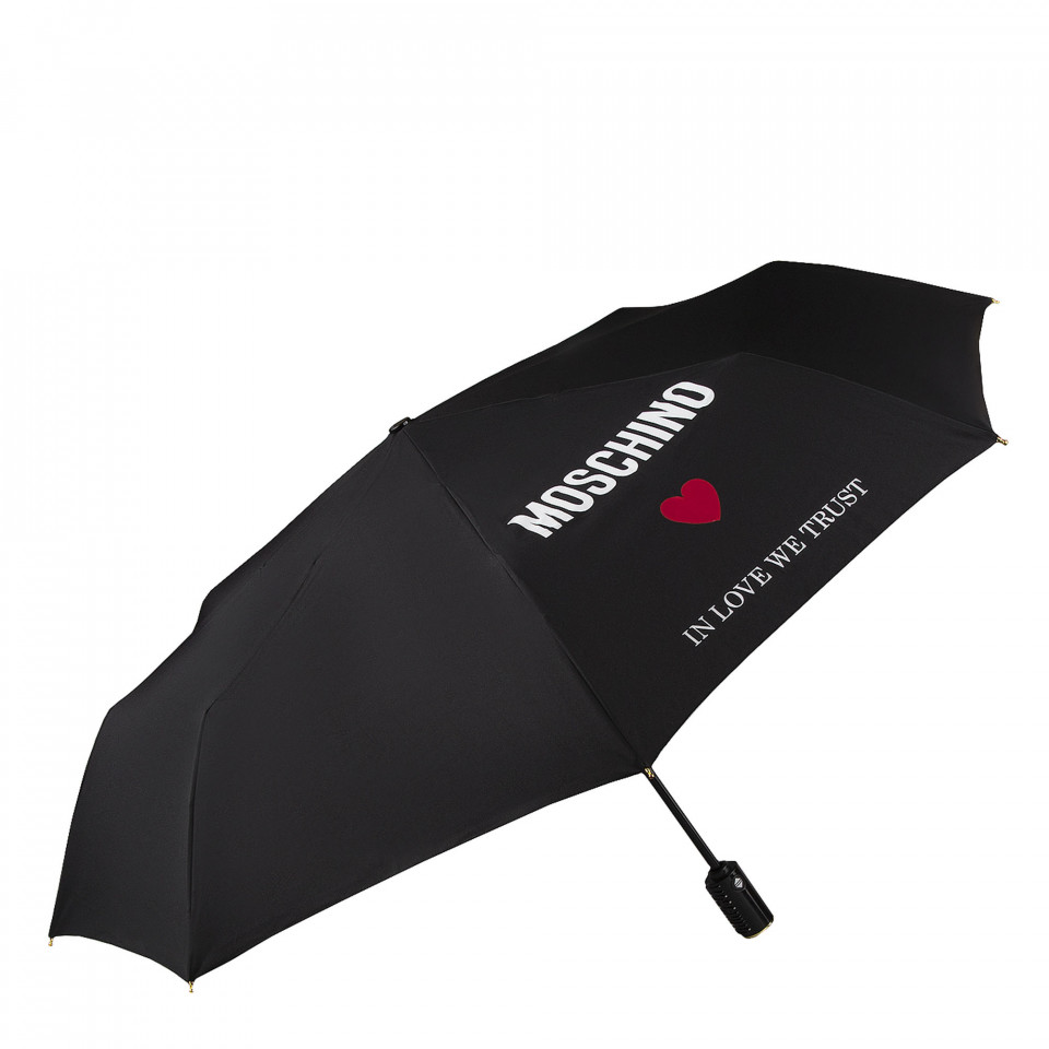 Зонт автомат женский Moschino Черный 795500