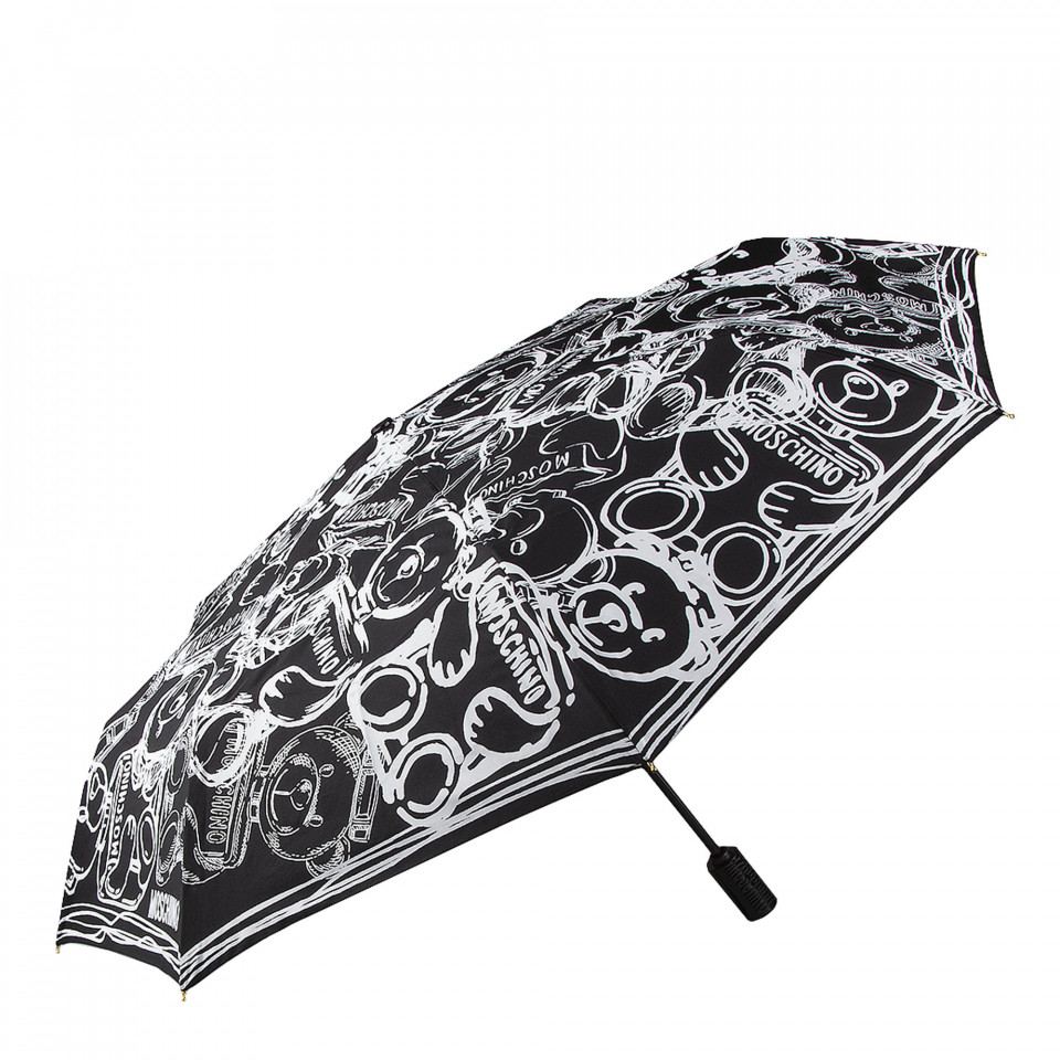 Зонт автомат женский Moschino Черный 795504