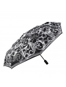 Зонт автомат женский Moschino Черный 795504