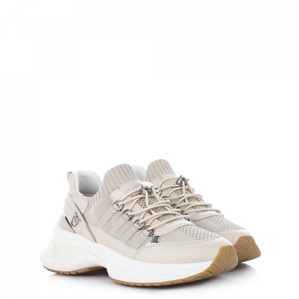 Кросівки жіночі Pinko Бежевий 796066