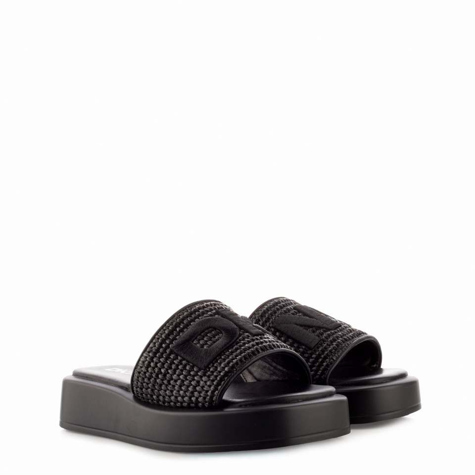 Шлепанцы женские DKNY Черный 796423