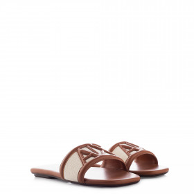 Шлепанцы женские A|X Armani Exchange Бежевый 796487