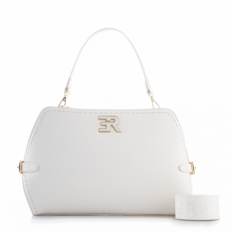 Мини-сумка женская Ermanno Firenze Бежевый 796593