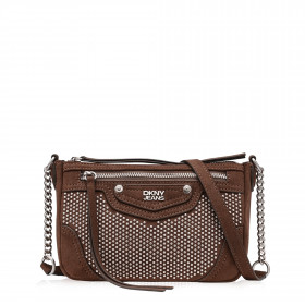 Мини-сумка женская DKNY Коричневый 797368