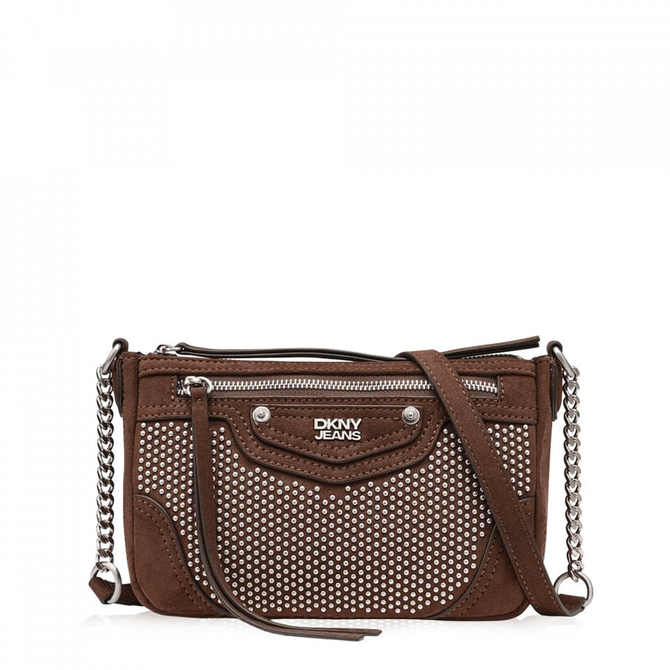 Мини-сумка женская DKNY Коричневый 797368
